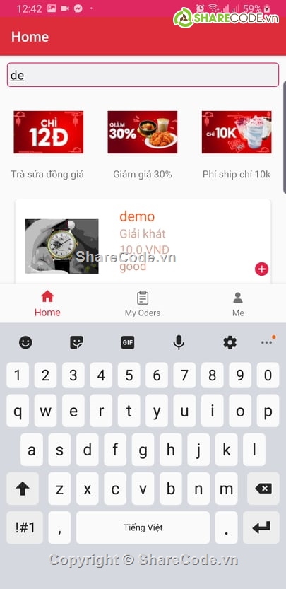 project ứng dụng bán hàng trên android,ứng dụng android,đồ án kết thúc môn,ứng dụng bán hàng online,assignment android,android