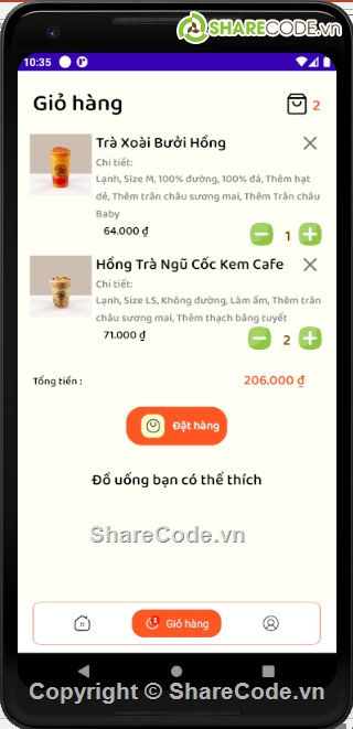 Ứng dụng trà sữa,trà sữa,bán trà sữa,ứng dụng android,share fullcode bán hàng,fullcode bán trà sữa