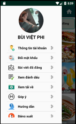 app android service,ứng dụng android,ứng dụng nấu ăn,app nấu ăn android