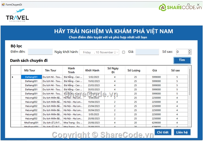 Ứng dụng,Ứng dụng quản lí,quản lý du lịch