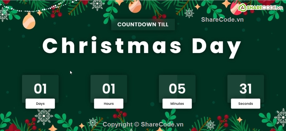 giáng sinh,Christmas,code javascript hay