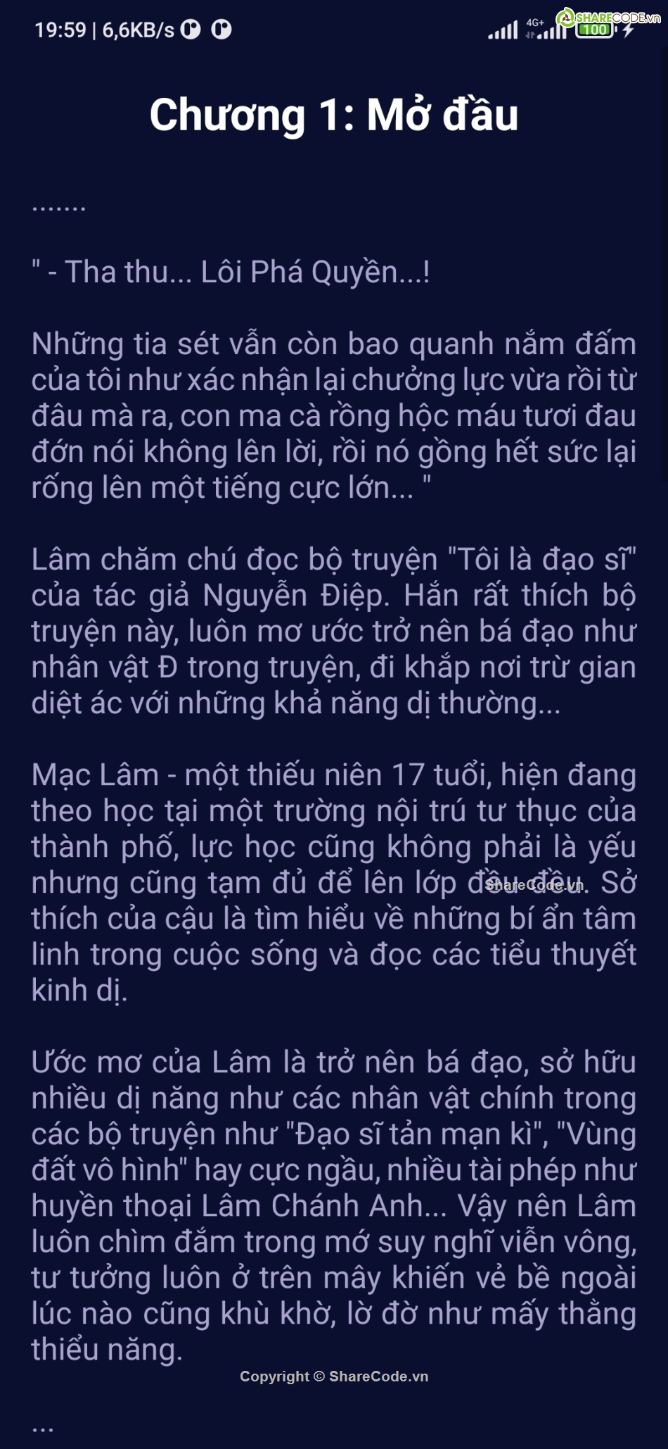 Ứng dụng  Android,Ứng dụng,website đọc truyện đẹp