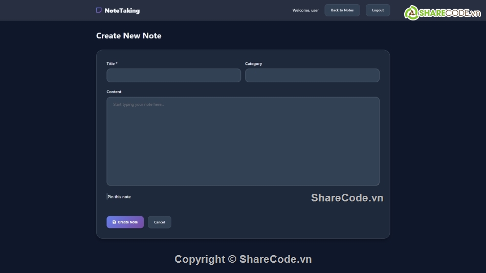 nhật ký,note,php mysql