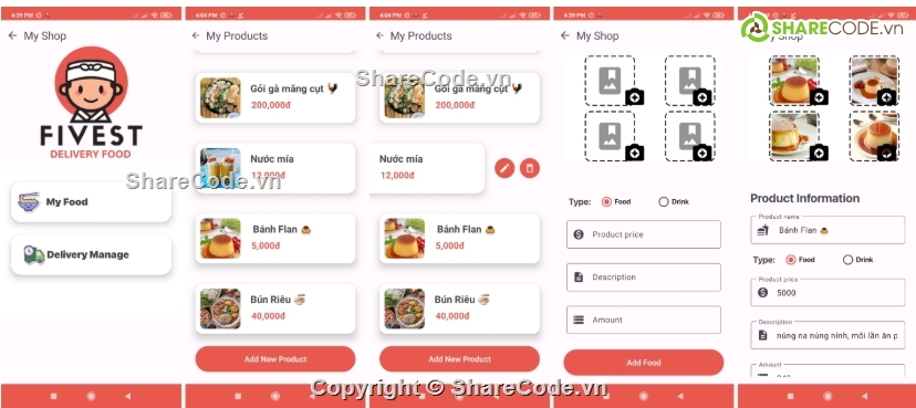 Ứng dụng,java,Ứng dụng đặt đồ ăn,ứng dụng đồ ăn