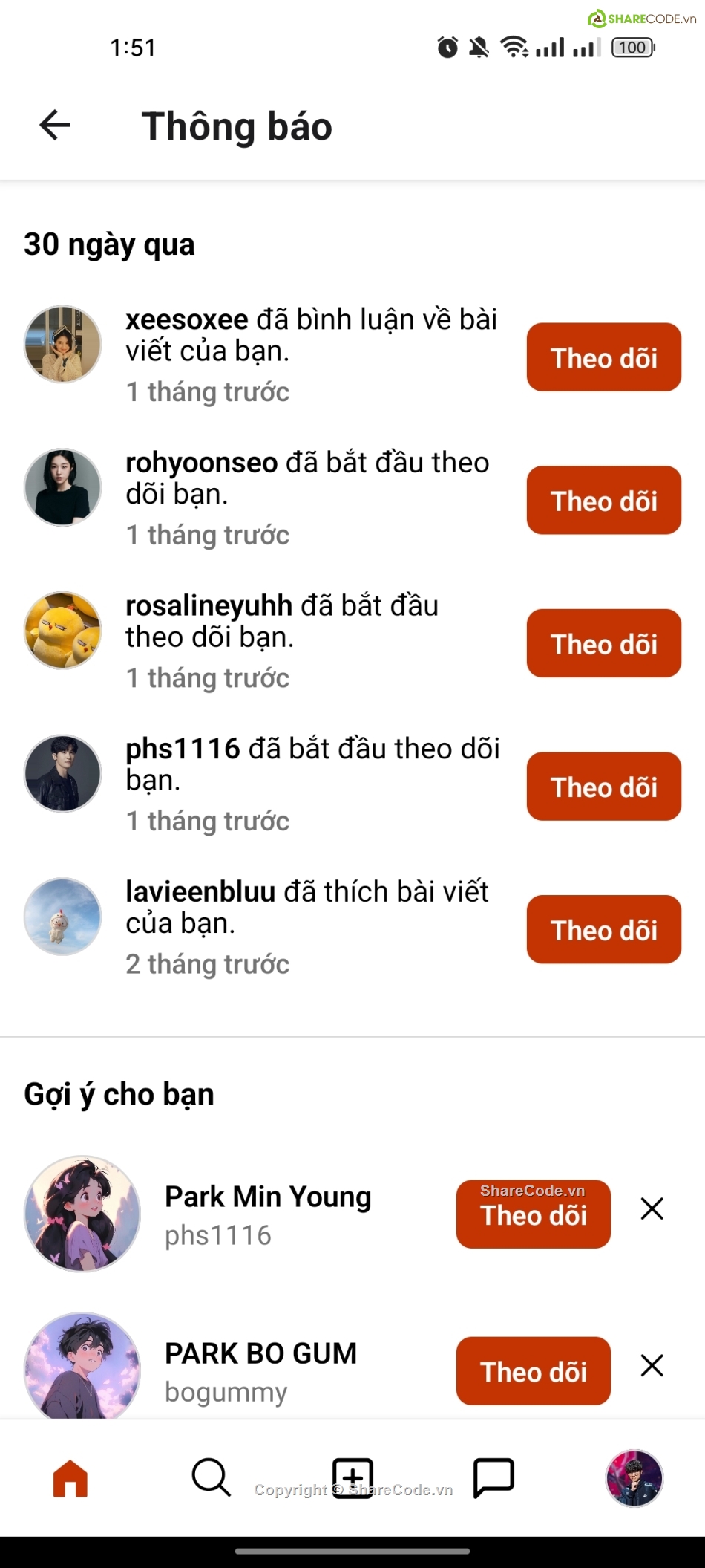 Ứng dụng,mạng xã hội,Native,mạng xã hội React Native