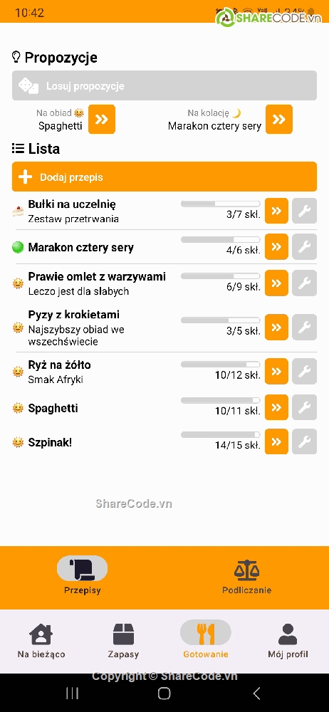 Ứng dụng,nấu ăn,chef