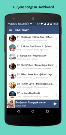 ứng dụng mp3,nghe nhạc,Ứng dụng android,Website nghe nhạc,DMPlayer