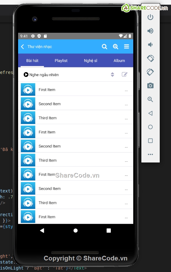 react native app,Nhạc của tui,ứng dụng android,ứng dụng ios,nghe nhạc android,ứng dụng nghe nhạc