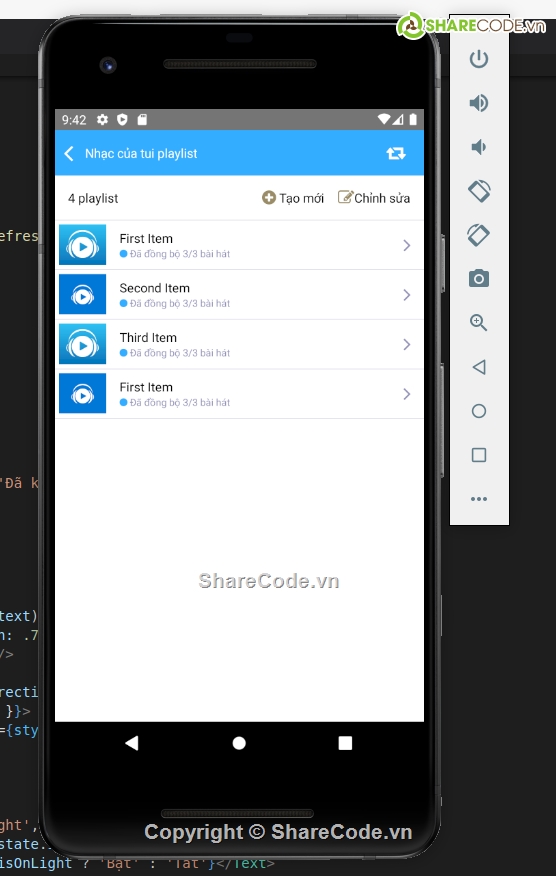 react native app,Nhạc của tui,ứng dụng android,ứng dụng ios,nghe nhạc android,ứng dụng nghe nhạc