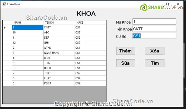 C# quản lý đề thi,thi trắc nghiệm,quản lí sinh viên bằng c++,quản lý trường học,sql server database