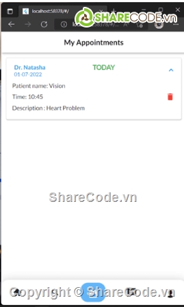 Ứng dụng,quản lý,đặt lịch