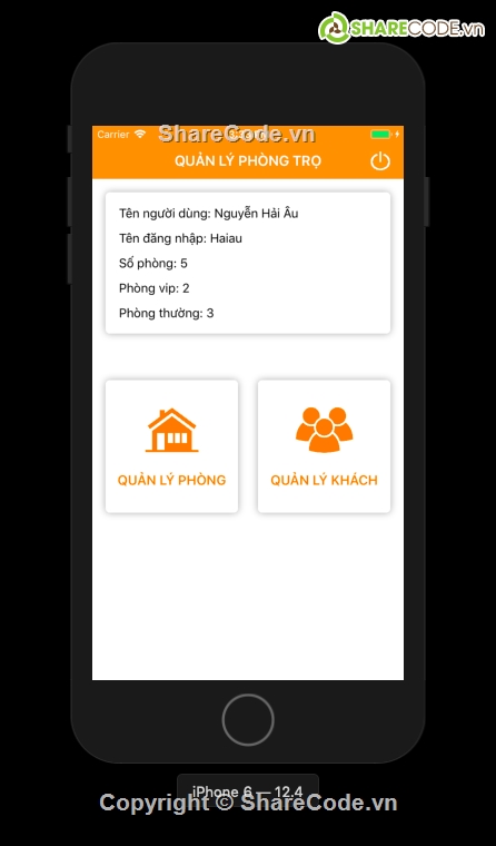 quản lý phòng trọ,quản lý phòng trọ ios,quản lý phòng trọ swift,motel