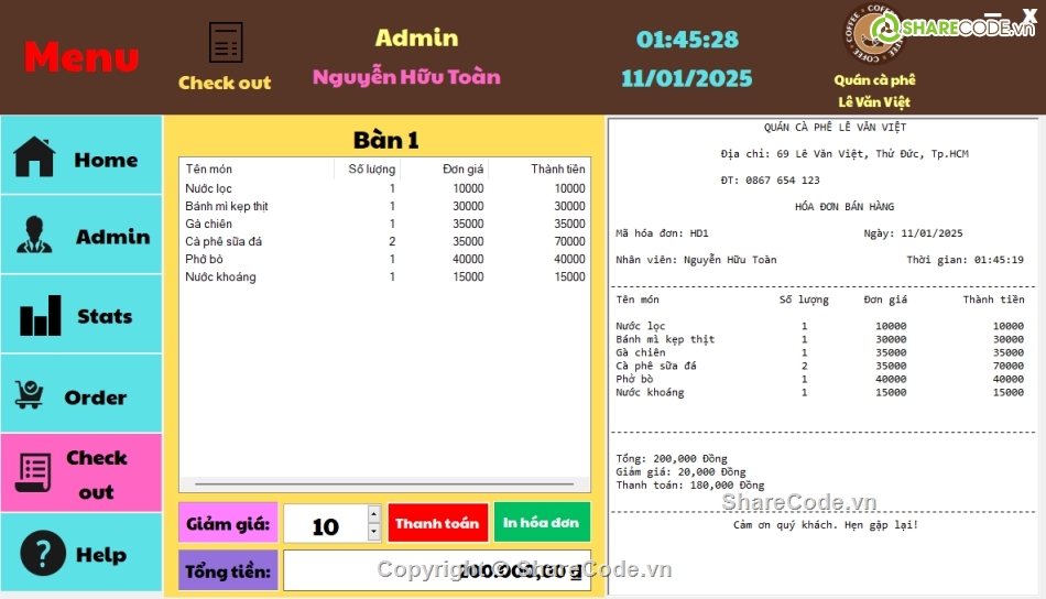 Code quản lý winform,winform quản lý,code quản lý