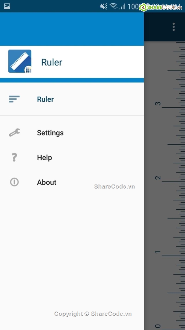 ứng dụng thước kẻ,thước kẻ trên android,Ruler App,Ruler,Ứng dụng android,Ứng dụng