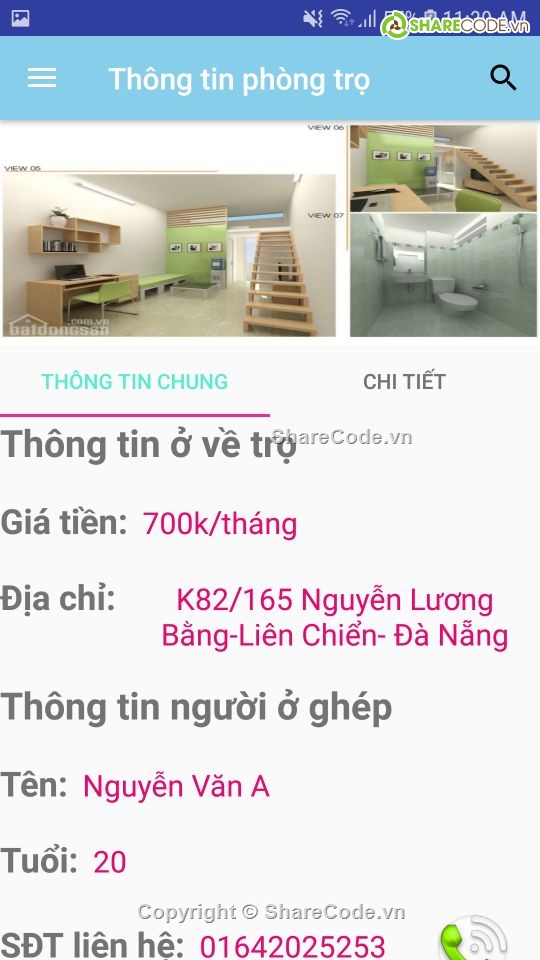 Ứng dụng tìm phòng trọ,trên android,giao diện đẹp,app tìm phòng,đăng cho thuê trọ,phòng trọ cho thuê