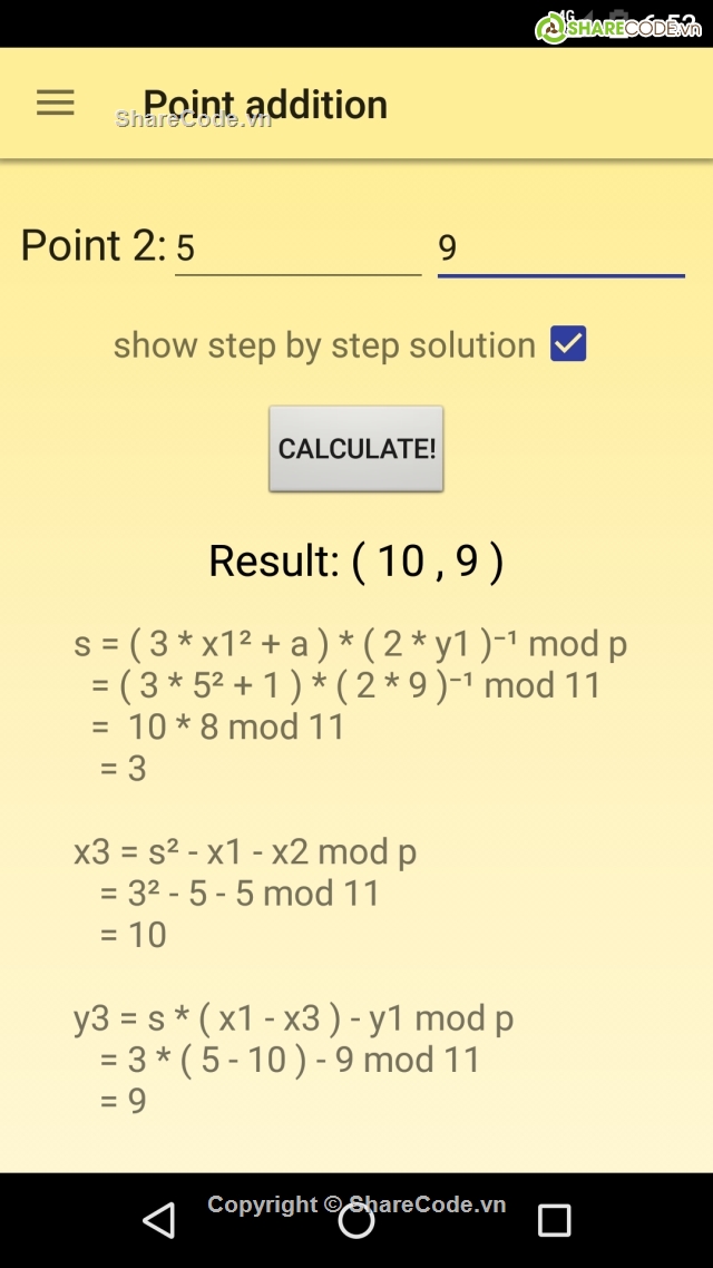 Ứng dụng android,game tính toán,hỗ trợ tính toán,phần mềm tính toán,code tính toán,chương trình tính toán