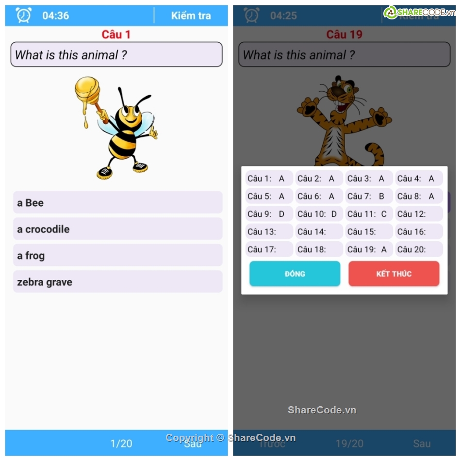 ứng dụng trắc nghiệm,ứng dụng android,Full code trắc nghiệm,Code trắc nghiệm android,Code đồ án trắc nghiệm