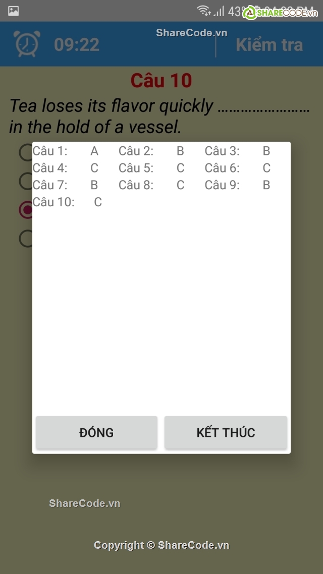 trắc nghiệm tiếng anh,Ứng dụng  Android,Ứng dụng tiếng anh c#,Code trắc nghiệm tiếng anh