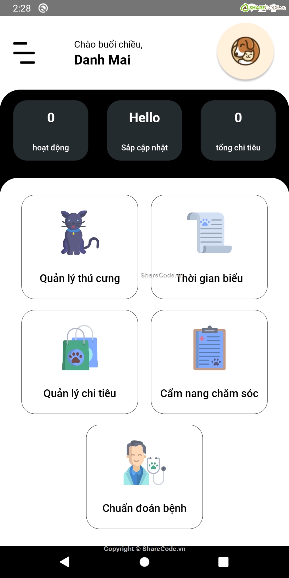 Ứng dụng,thú cưng,Ứng dụng  Android