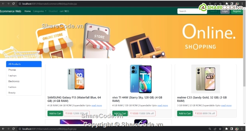 Ứng dụng,web thương mại,web thương mại điện tử