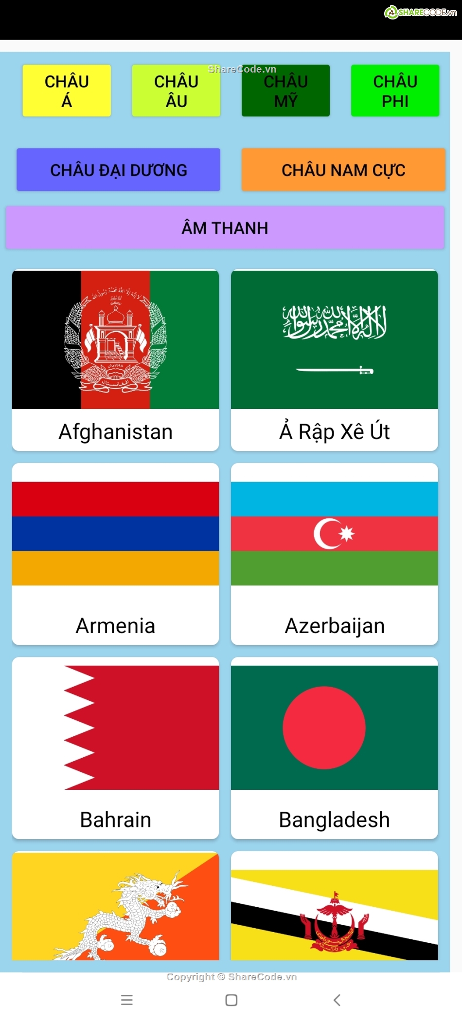 Ứng dụng code quốc kỳ,sharecode app quốc kỳ,Code quốc kỳ ScrollView,Source code ScrollView