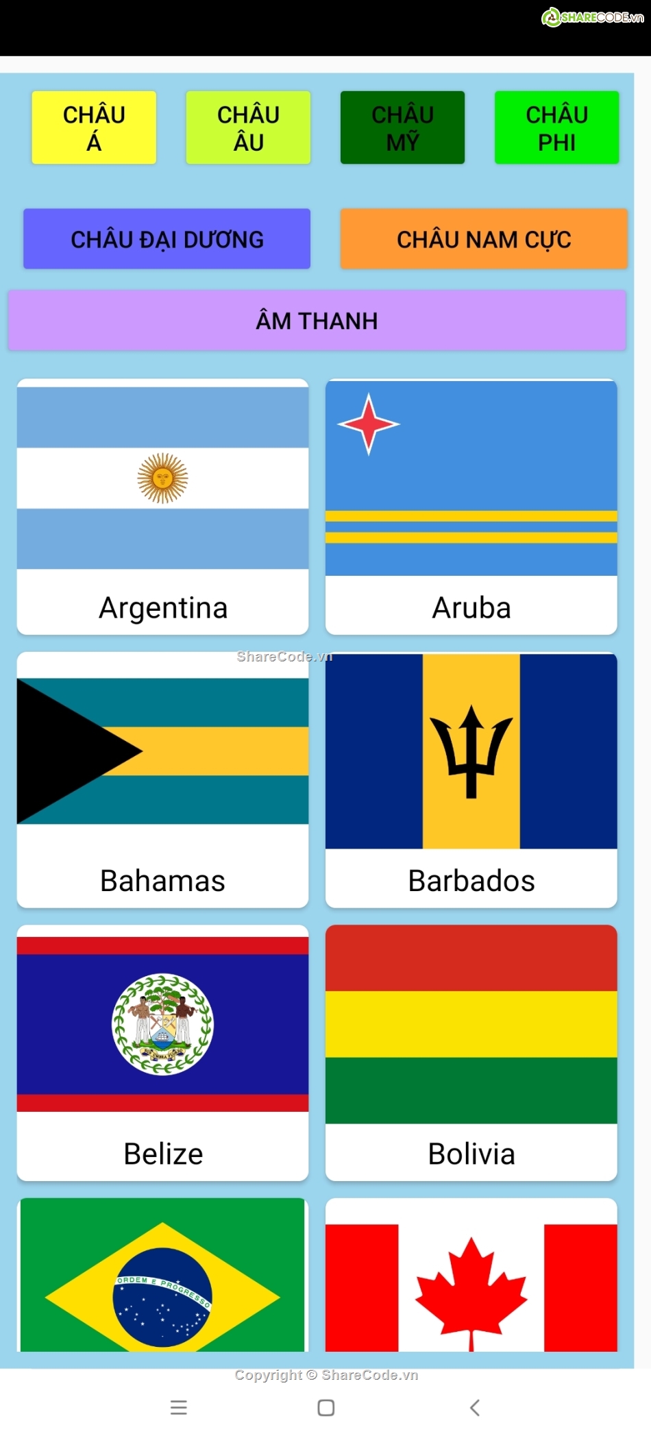 Ứng dụng code quốc kỳ,sharecode app quốc kỳ,Code quốc kỳ ScrollView,Source code ScrollView