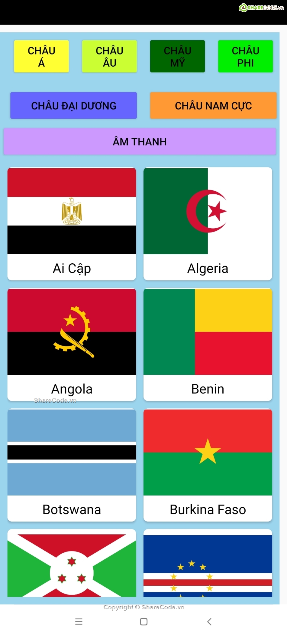 Ứng dụng code quốc kỳ,sharecode app quốc kỳ,Code quốc kỳ ScrollView,Source code ScrollView