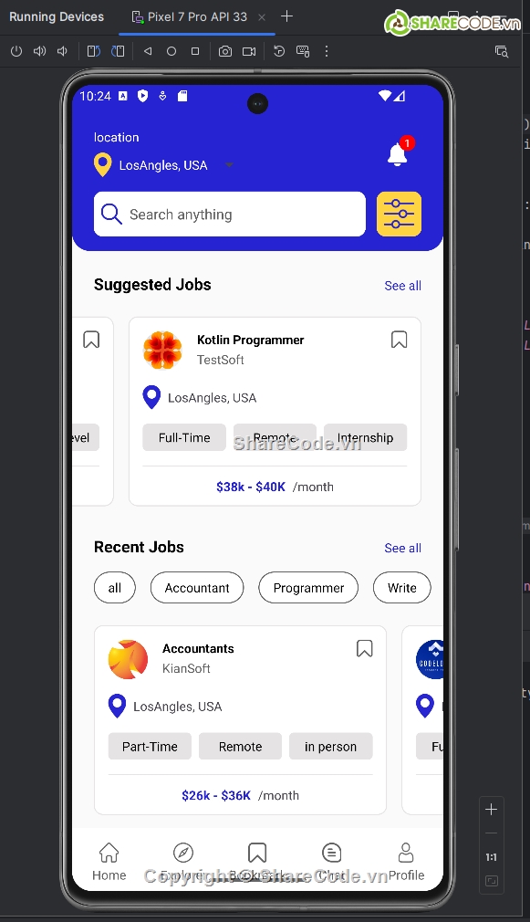 App Android,Android Kotlin,Ứng dụng  Android,AppJob,Ứng dụng việc làm,Job