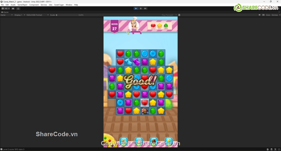 Candy Match,match 3 source code,racing game template,bubble shooter game source code,simple match-three animals puzzle,hyper casual game unity code