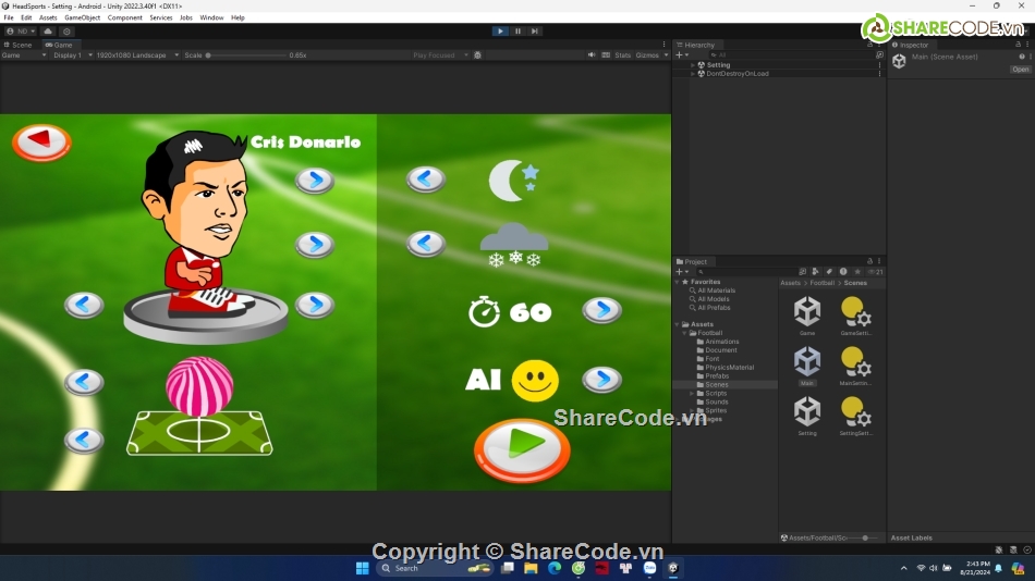 Unity Template,football game,Game football Unity,Source Code Game Unity,Game Unity 2d,Sports