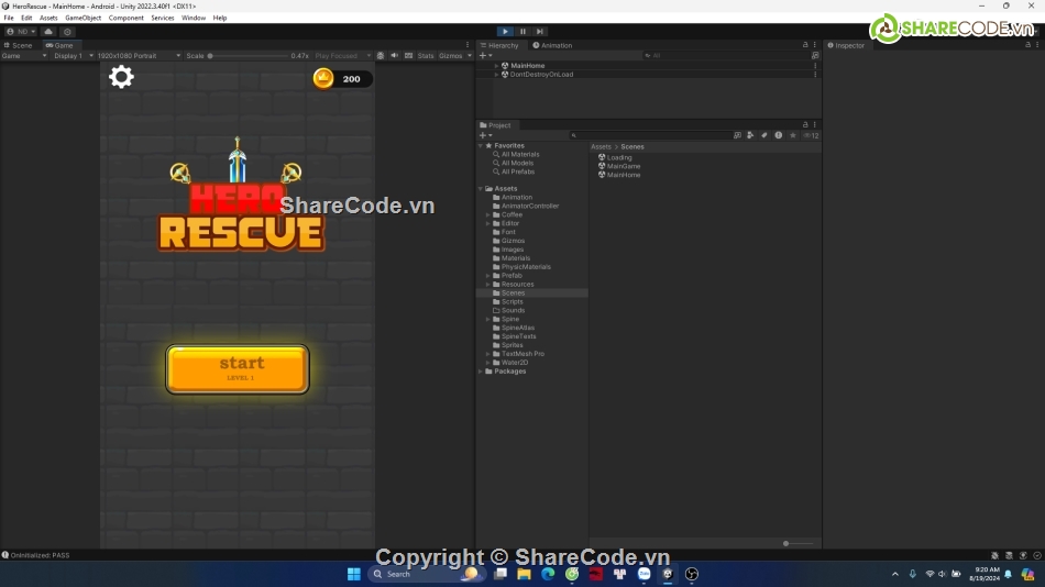 Unity Template,unity game source code,unity game share code,puzzle game unity,simple puzzle game source code,Unity