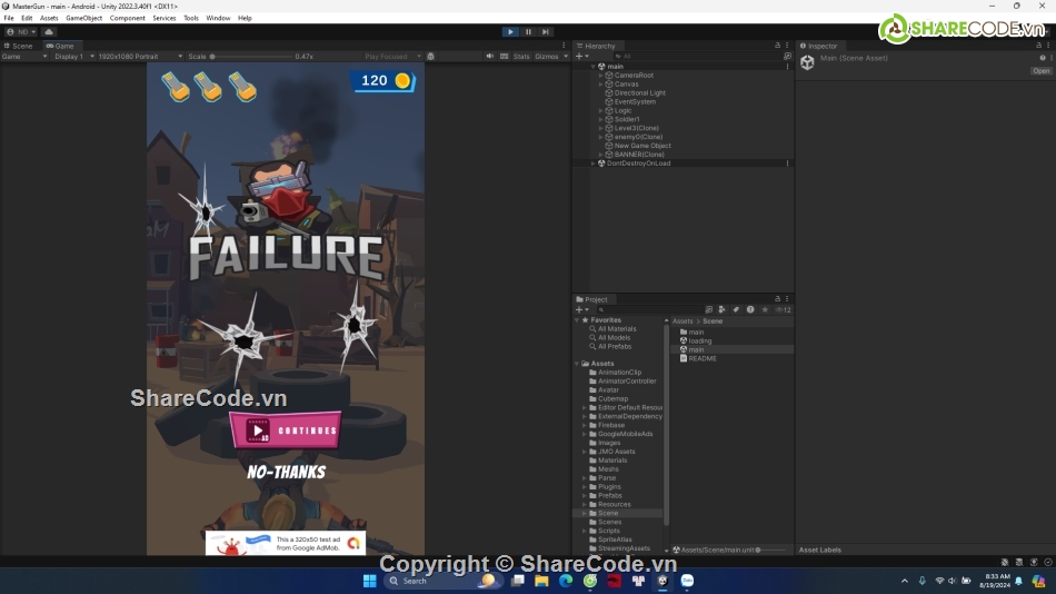 Unity Template,unity game source code,game shooter unity,space shooter game unity,source code unity