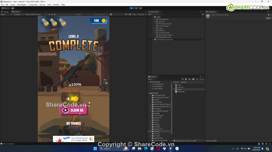 Unity Template,unity game source code,game shooter unity,space shooter game unity,source code unity