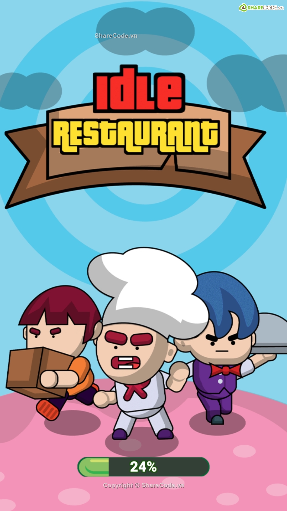 Manager Restaurant,Game Manager,Source Code Unity,Game Unity Template,Cartoon Game Unity,Idle Game Unity Template