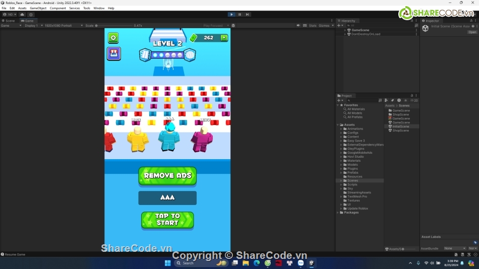 Unity Template,Source Code Game Unity,racing game template,match 3 game unity,puzzle game unity,Hyper Casual Game Unity Code