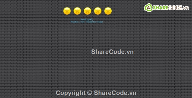 script vote,php script vote,script đánh giá chất lượng,Universal Rating PHP Scrip,tạo sự kiện bỏ phiếu