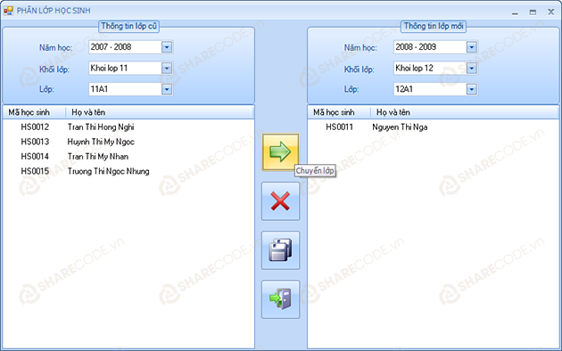 Code quản lý,quản lý điểm học sinh,phần mềm quản lý,quản lý học sinh,quản lý sinh viên