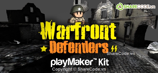 unity,package unity,game,Warfront Defenders,Complete Projects,Playmake