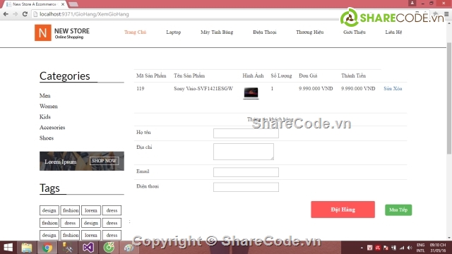 code asp.net mvc5,website bán điện thoại,mvc asp.net,web bán Laptop,web bán di động