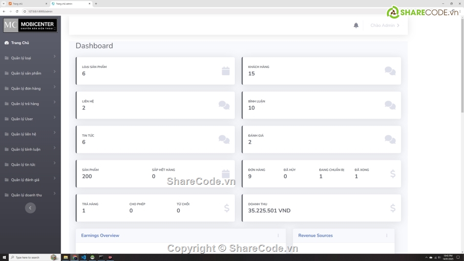 web bán điện thoại,website bán hàng,sharecode web php mysql