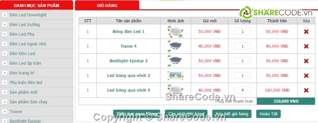 đồ án tốt nghiệp,code asp.net mvc5,web bán hàng,web bán bóng đèn,web bán bóng đèn led