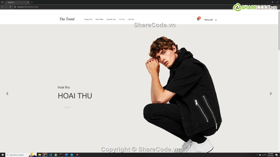 code website thời trang tối ưu,Web bán hàng,sharecode website php mysql,đồ án website thời trang full báo cáo