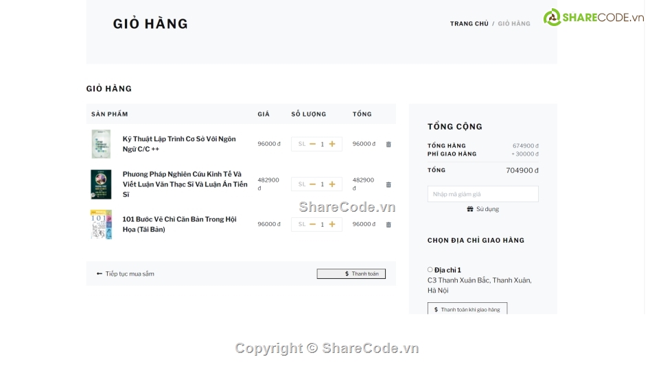 Web bán hàng,bán hàng trực tuyến,django
