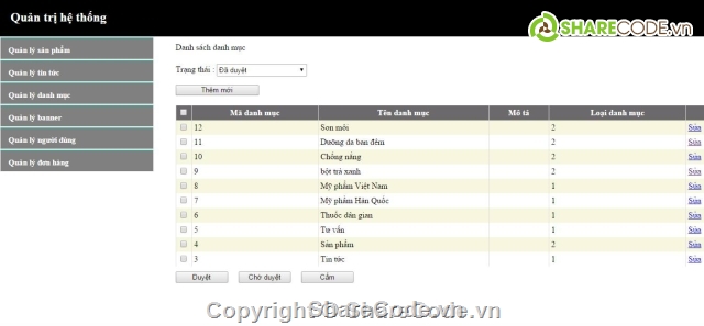 đồ án web asp.net,mô hình 3 lớp c#,sql store procedure,bootstrap,website quản lý,mới lập trinh