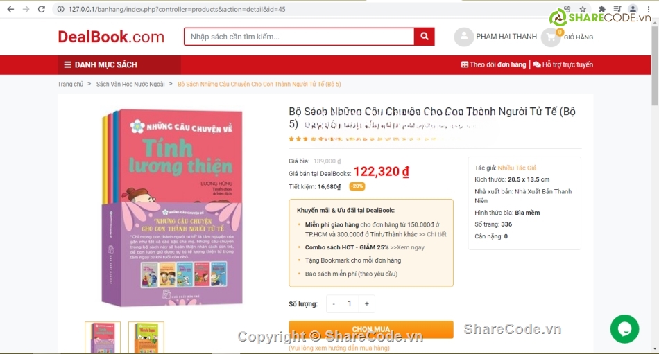 web bán sách,php thuần,đầy đủ chức năng