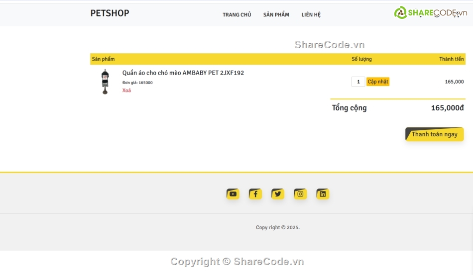 php thuần,Web dịch vụ,thú cưng,petshop