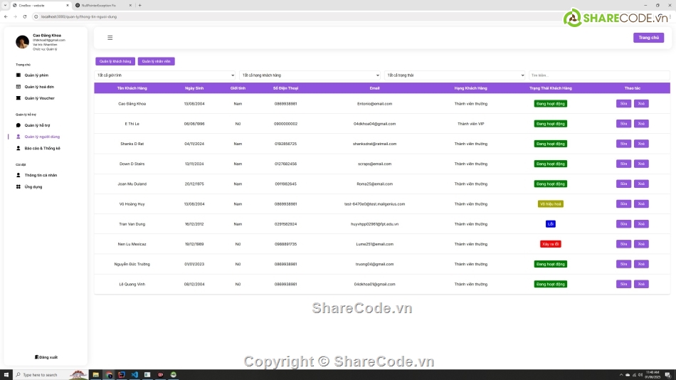 Web đặt vé xem phim java spring,Đồ án web đặt vé xem phim java,Đồ án đặt vé xem phim,Web xem phim,đồ án java