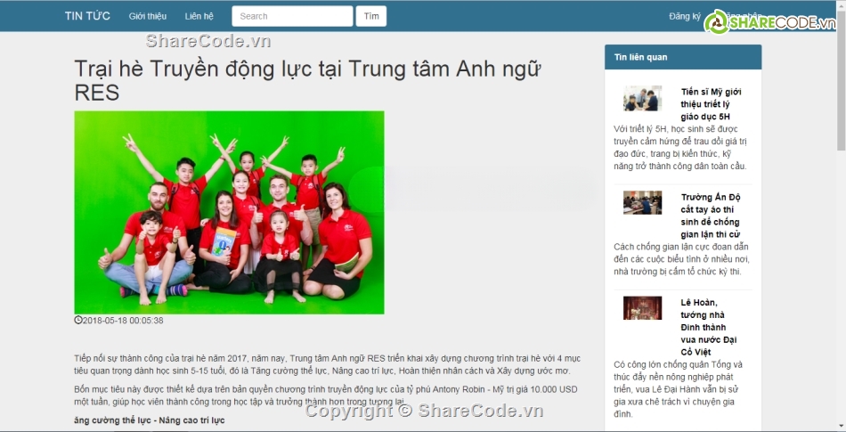 Web tin tức,php thuần,tin tức php