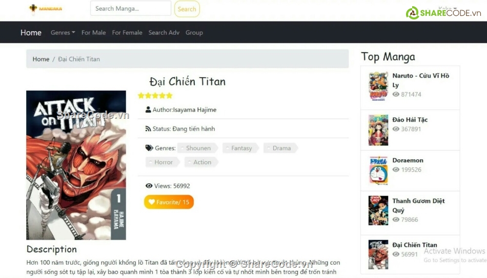 web truyện,django,web đọc truyện,đọc truyện,react