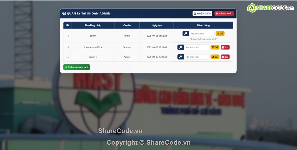 code tra cuu diem sinh vien,tra cứu điểm thi,code quản lý điểm sinh viên,php mysql,WEB PHP MySQL – Hệ thống tra cứu điểm sinh viên